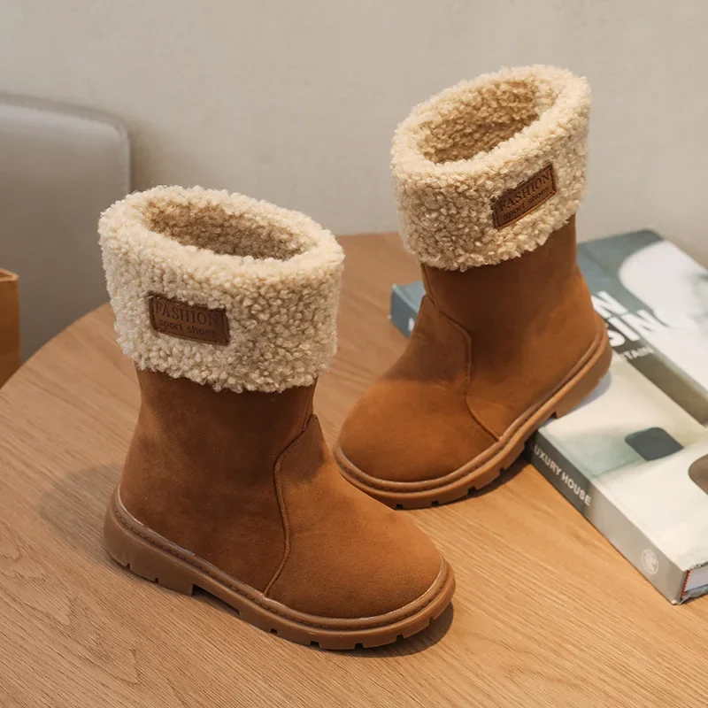 Kids Outdoor Zipline - Herbst- und Winterstiefel für Jungen und