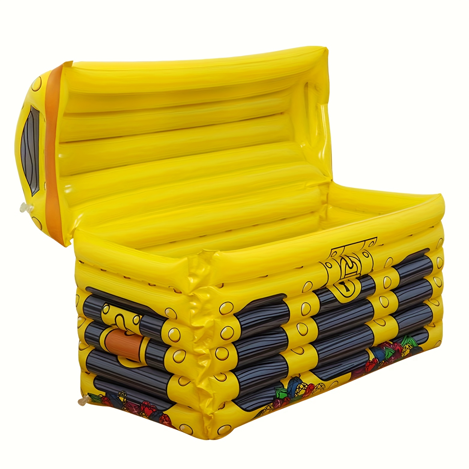 Kids Outdoor Exercise Equipment - Multifunktionale Aufblasbare Eisbar & Spielzeug-Aufbewahrungsbox Tragbare