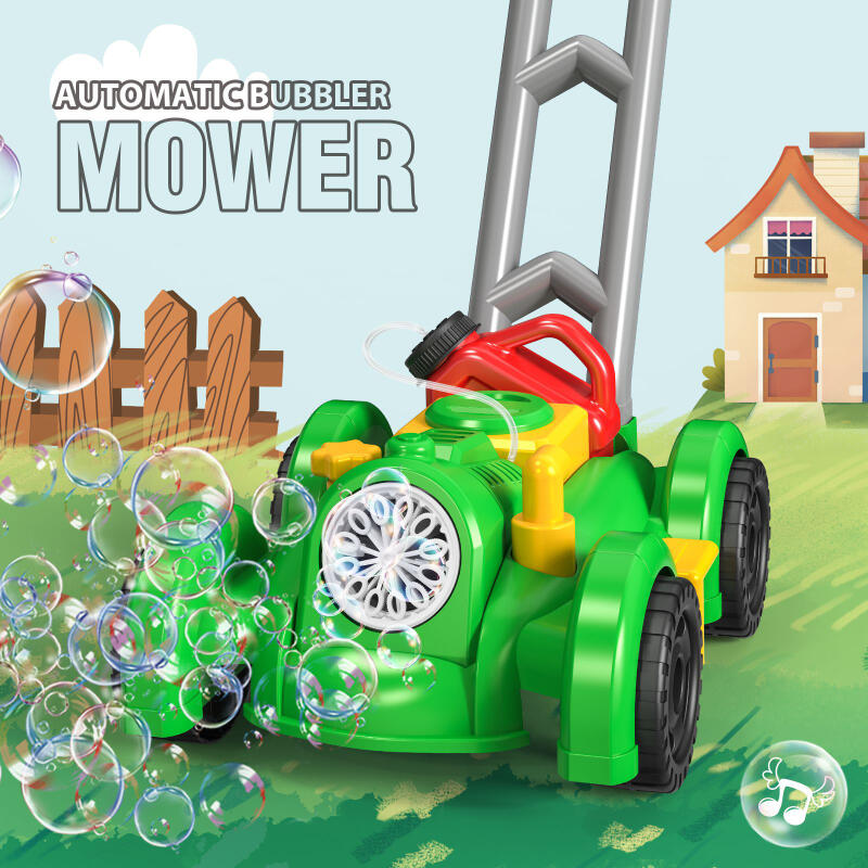 Kids Outdoor Lawn Mower - 12 Löcher Rasenmäher automatische Blase Maschine