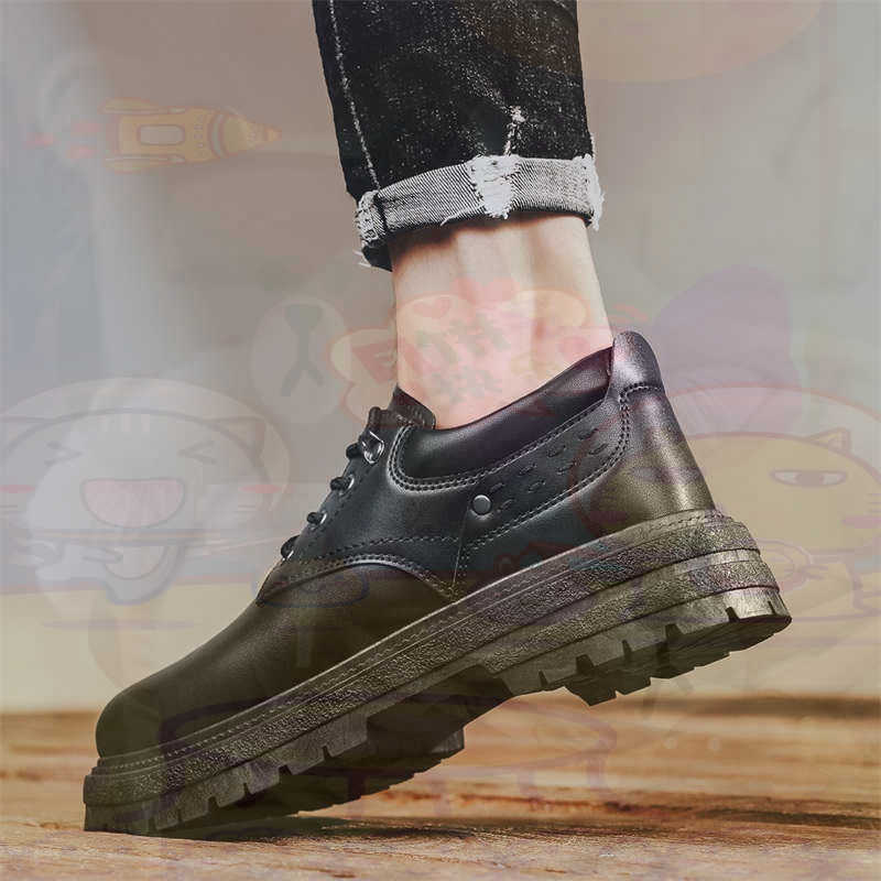 Kids Outdoor Volleyball Shoes - Dunkles Naturleder, modische Turnschuhe, Tennis-Herren-Turnschuhe, modische