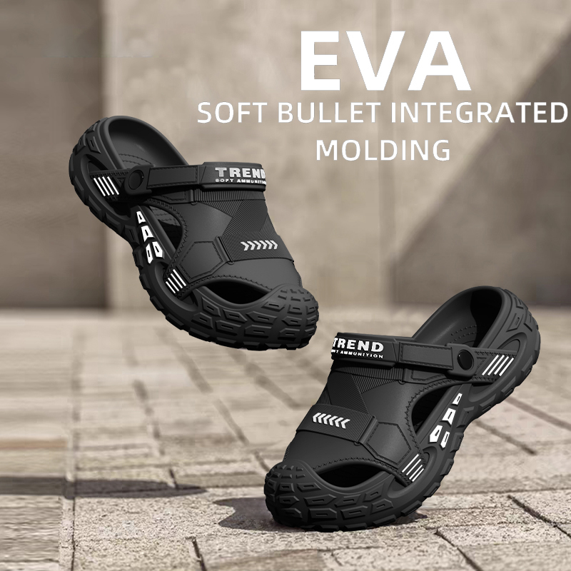 Kids Outdoor Water - Herren Outdoor Sommer tragbare Clog-Schuhe rutschfeste