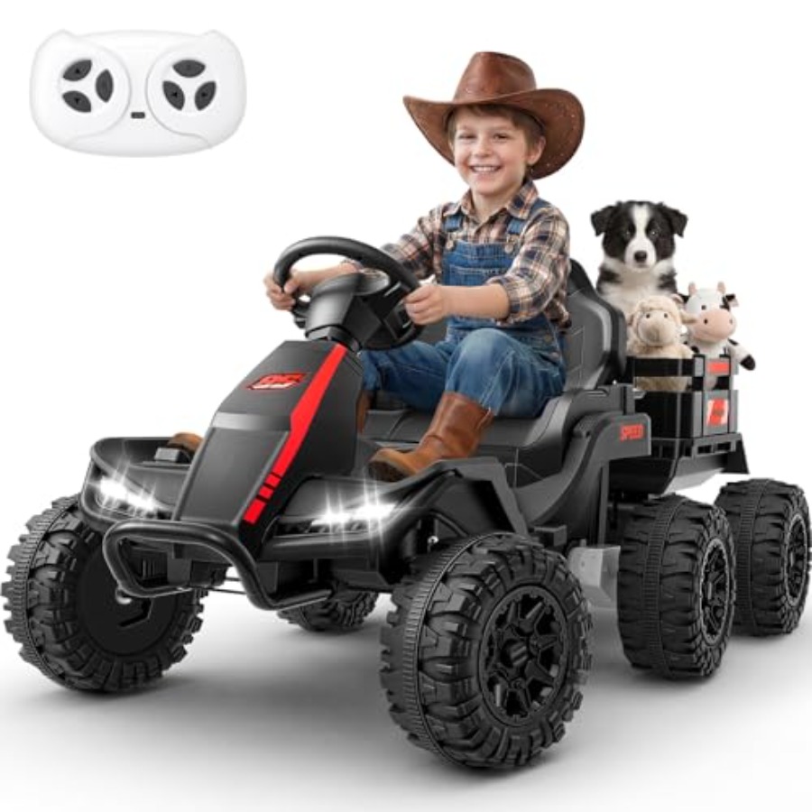 Kids Outdoor Ride On - Elektrischer Outdoor-Traktor für Kinder ab 3