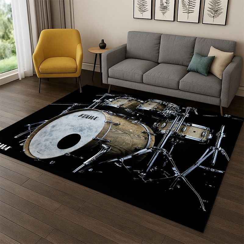 Kids Outdoor Instruments - Schlagzeug-Teppich für Schlafzimmer, Wohnzimmer, Sofa, Spielzimmer,