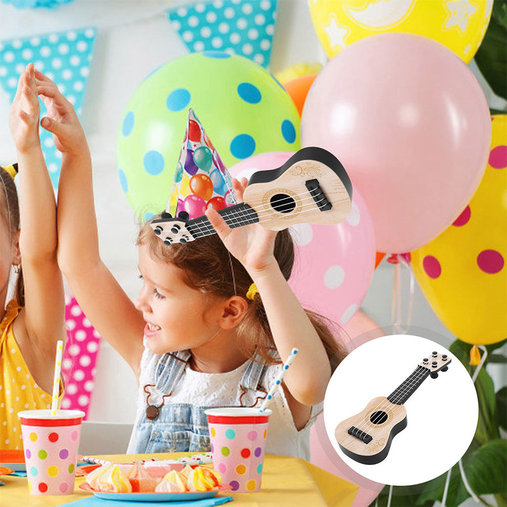 Kids Outdoor Instruments - 4-Saiten-Ukulele für Kinder, 2er-Pack, leichte Mini-Gitarre,