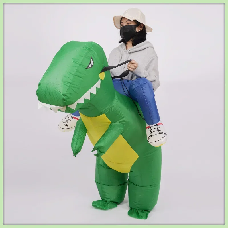 Aufblasbares Dinosaurier-Kostü – Kids Outdoor Ride On Bewertung und Preis