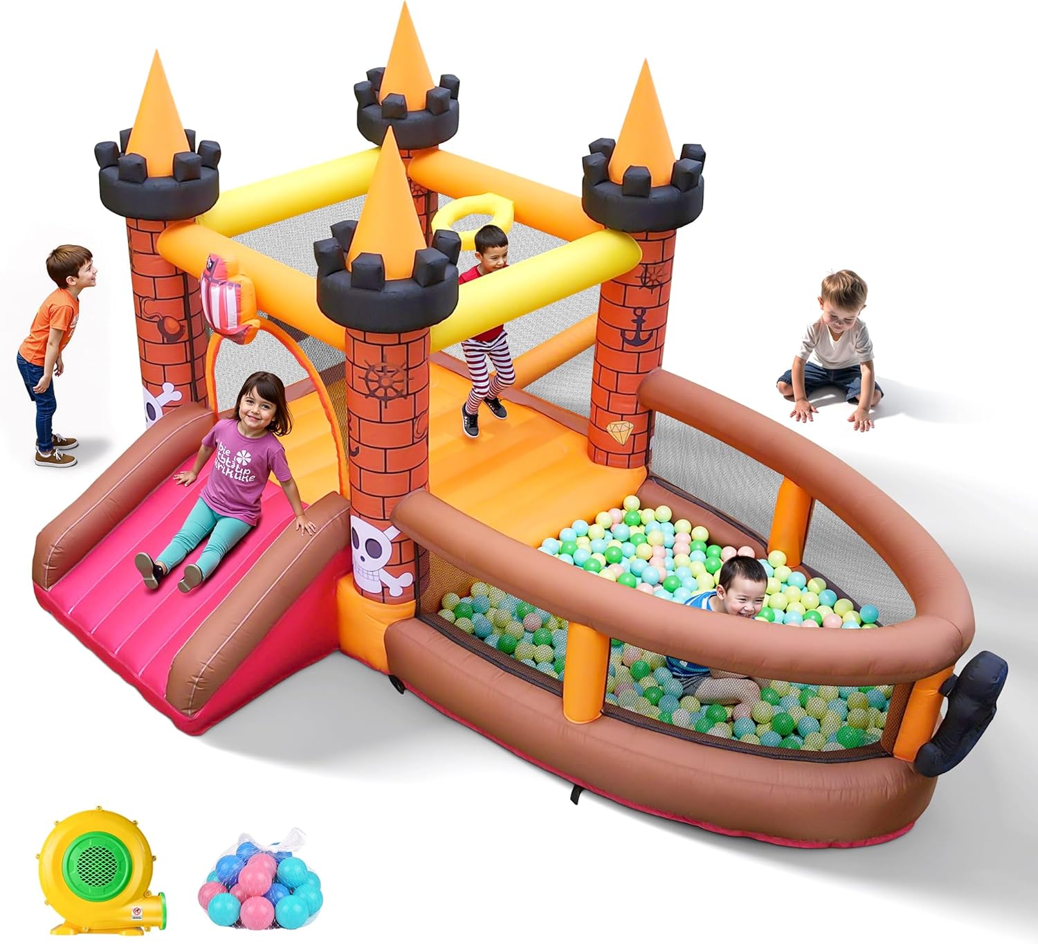 Aufblasbares Hüpfhaus für Kind – Kids Outdoor House With Slide Bewertung und Preis