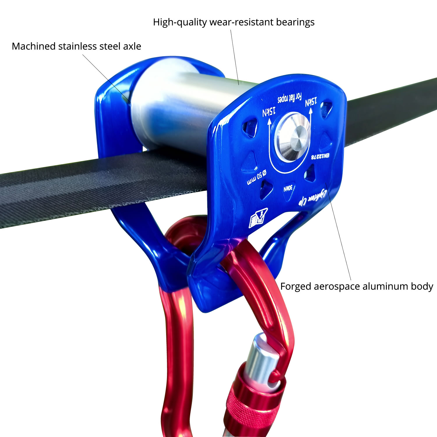 Outdoor 30 KN Zipline Pulley S – Kids Outdoor Zipline Bewertung und Preis