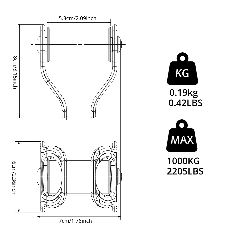 Outdoor 30 KN Zipline Pulley S – Kids Outdoor Zipline Bewertung und Preis