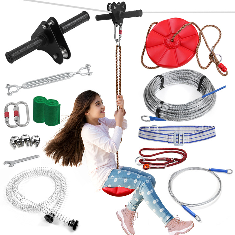 Outdoor DIY Seilrutsche-Set mi – Kids Outdoor Zipline Bewertung und Preis