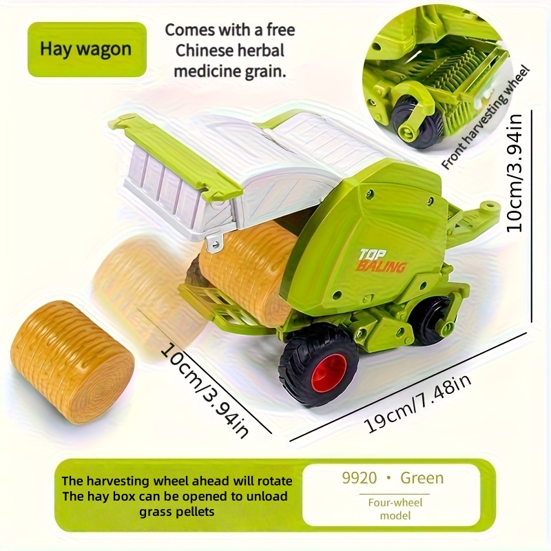 1:24 Trägheits-Landwirtschafts – Kids Outdoor Gifts Bewertung und Preis