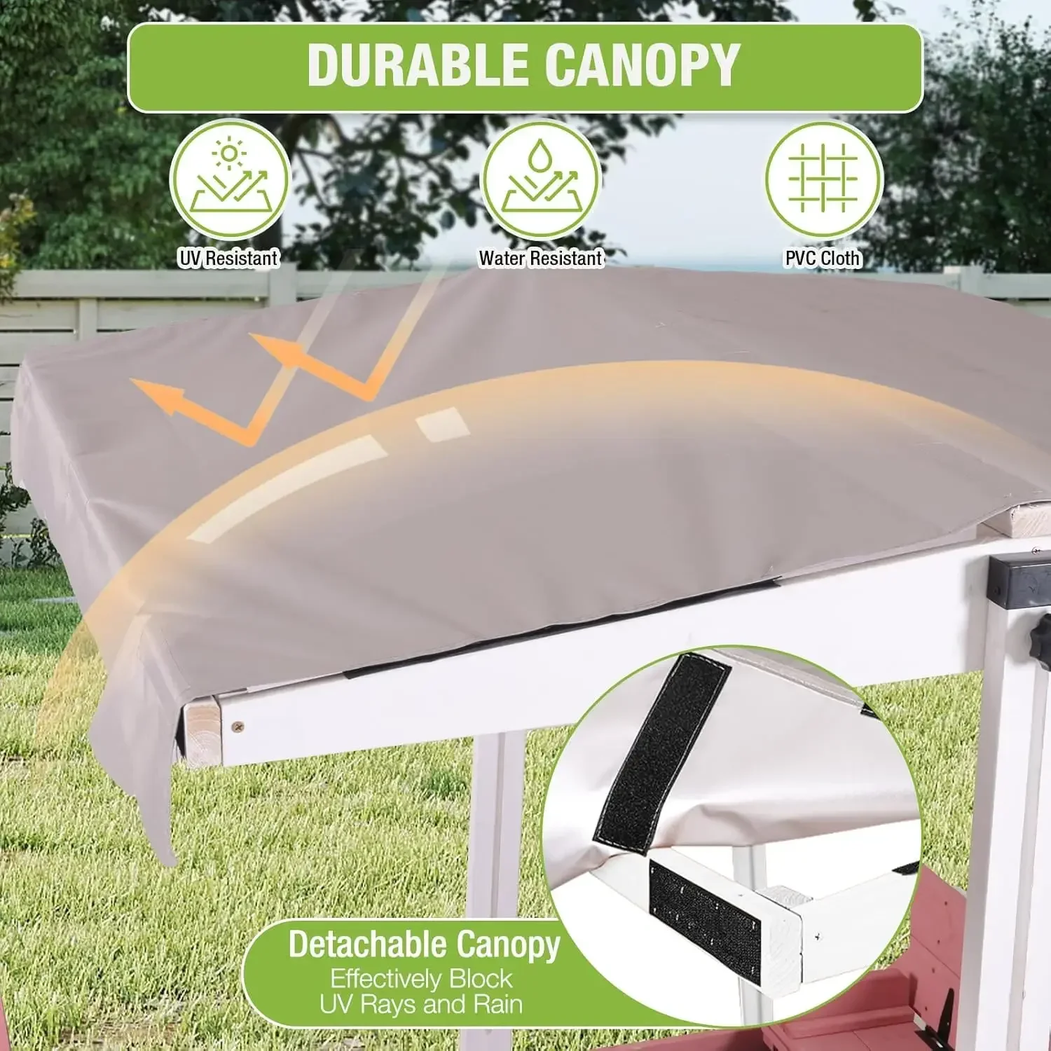 Kinder-Holz-Sandkasten für den – Kids Outdoor Bench Bewertung und Preis