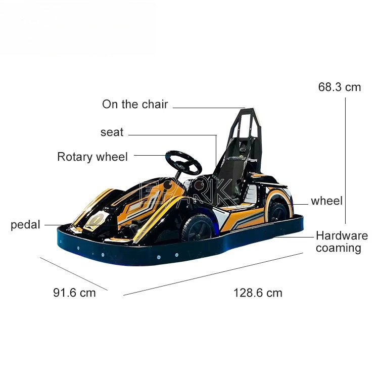 Mini-Pedal-Gokart, Vierrad-Ren – Kids Outdoor Ride On Bewertung und Preis