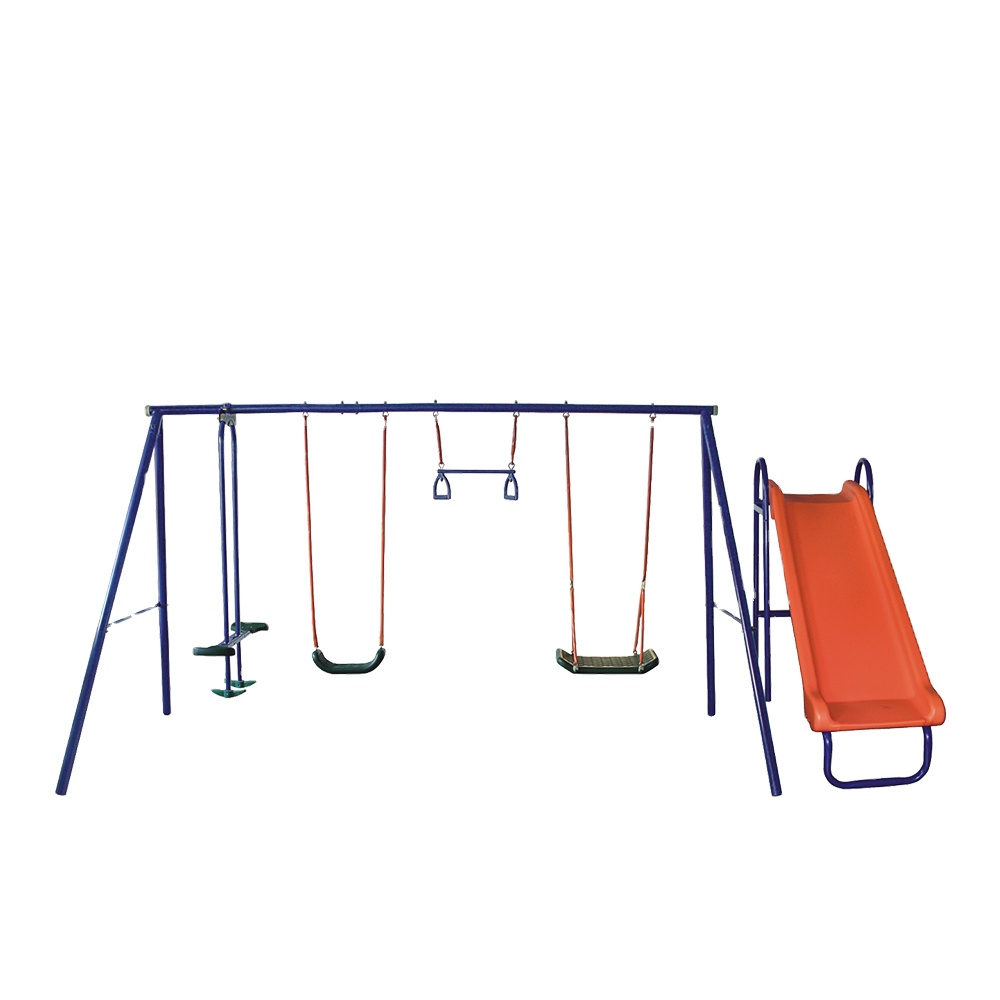 WR-Großhandel Günstiges Sechsf – Kids Outdoor Swing Set With Slide Bewertung und Preis