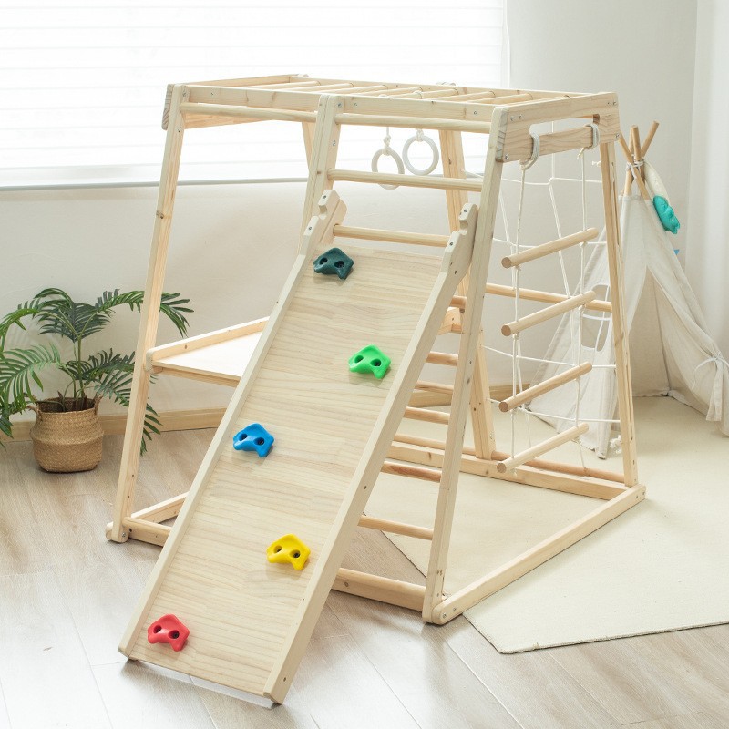 Dschungel-Klettergerüst für Ki – Kids Outdoor Jungle Gym With Slide Bewertung und Preis