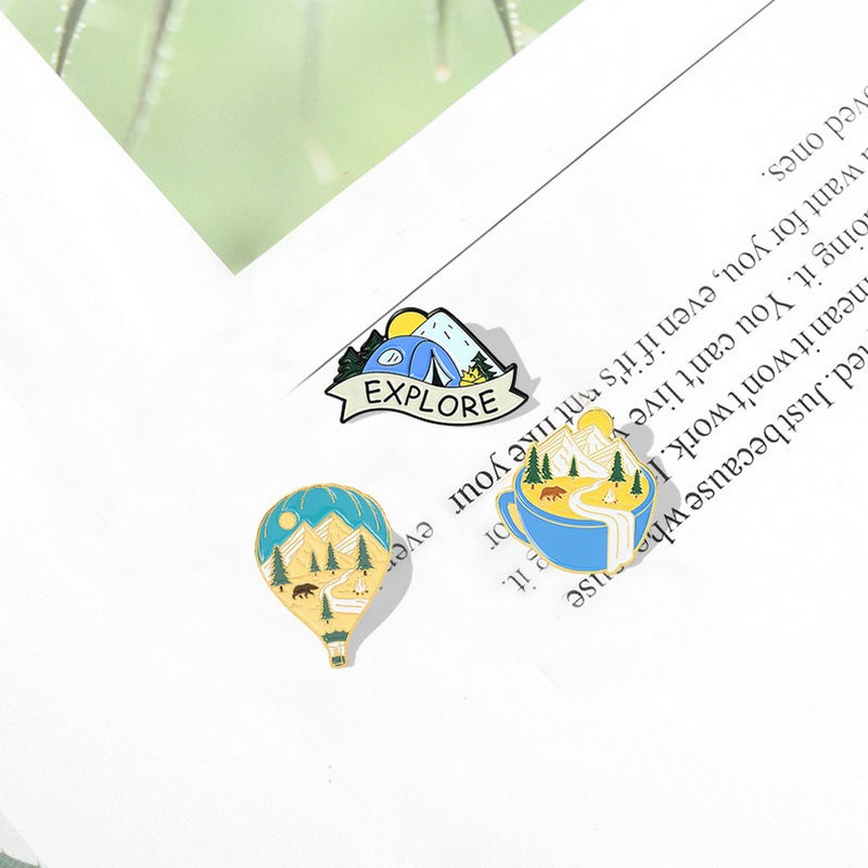 Camping Abenteuer Emaille Pins – Kids Outdoor Gifts Bewertung und Preis