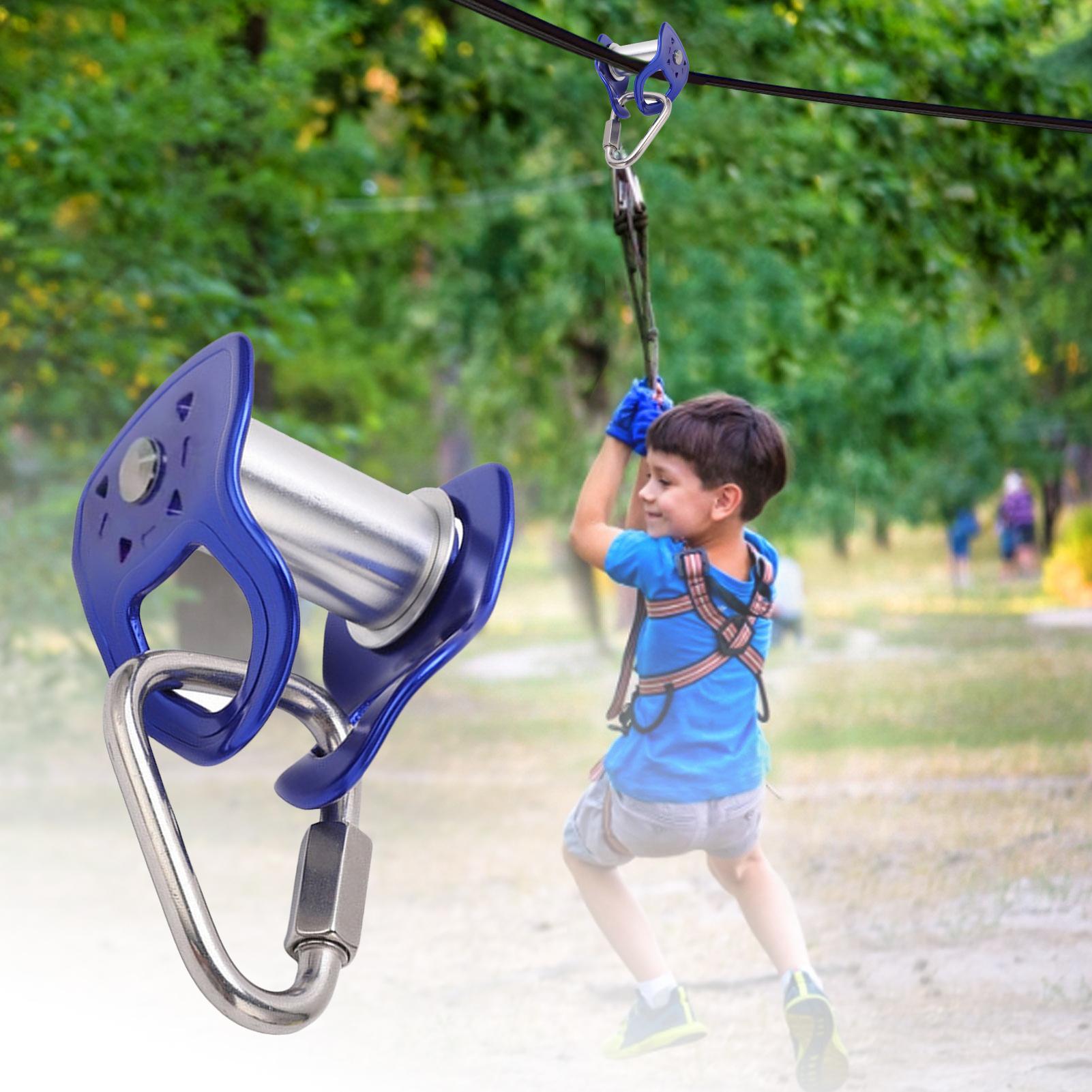 Hochbelastbarer Zip-Line-Troll – Kids Outdoor Zipline Bewertung und Preis