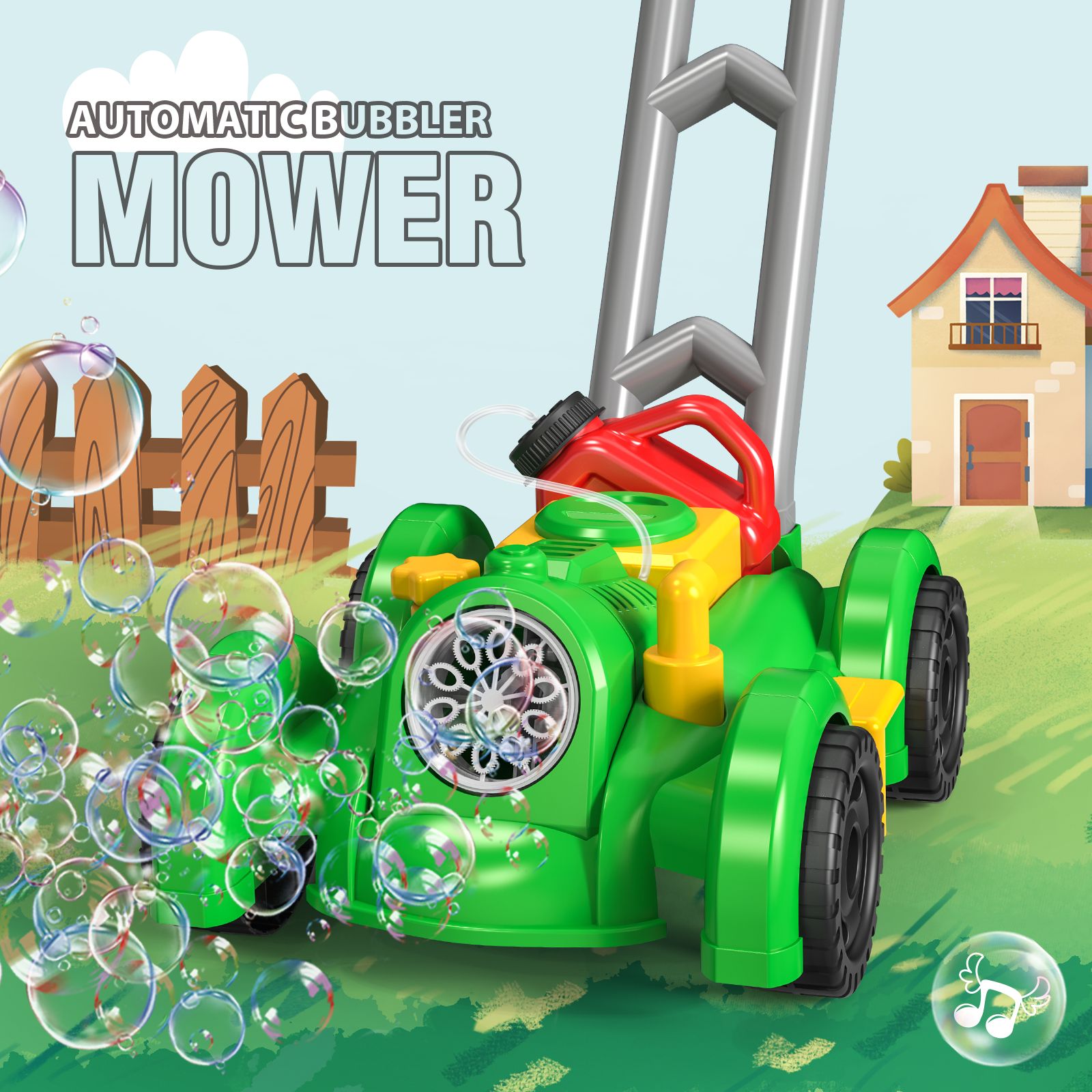 Trolley Blase Maschinengewehr  – Kids Outdoor Lawn Mower Bewertung und Preis