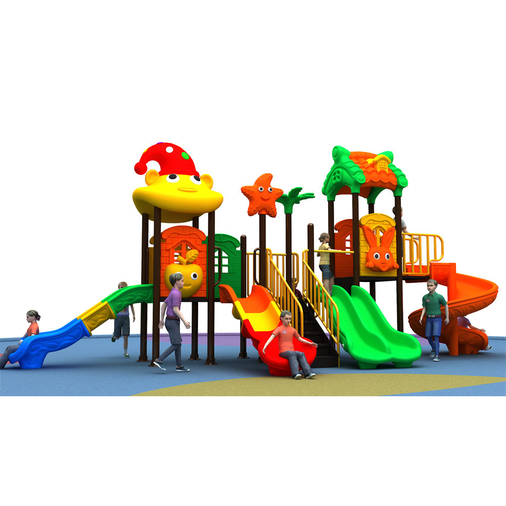 China Hersteller Günstiger Spi – Kids Outdoor Jungle Gym With Slide Bewertung und Preis