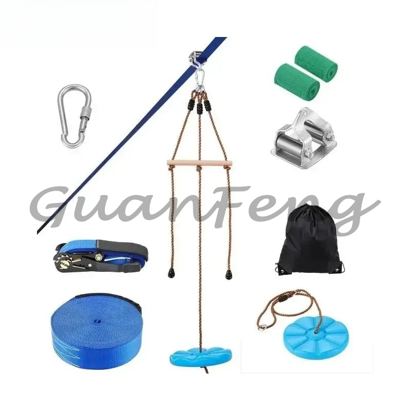 52 Fuß Seilrutschen-Set für Er – Kids Outdoor Zipline Bewertung und Preis