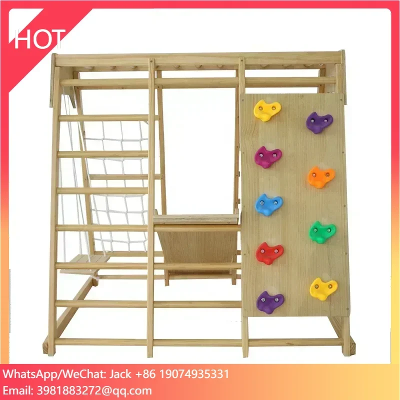 Großhandel für Kinder, Kleinki – Kids Outdoor Jungle Gym With Slide Bewertung und Preis