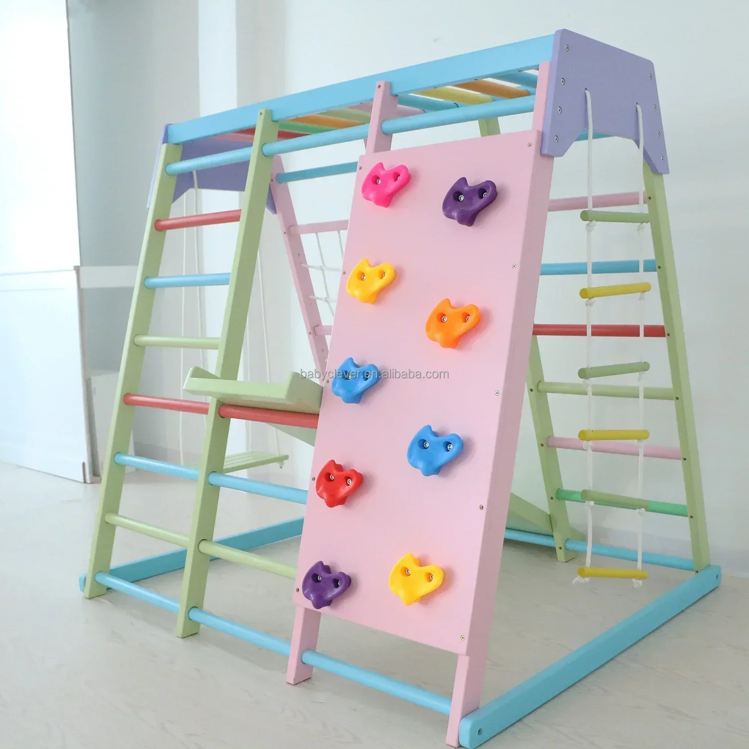 Großhandel für Kinder, Kleinki – Kids Outdoor Jungle Gym With Slide Bewertung und Preis