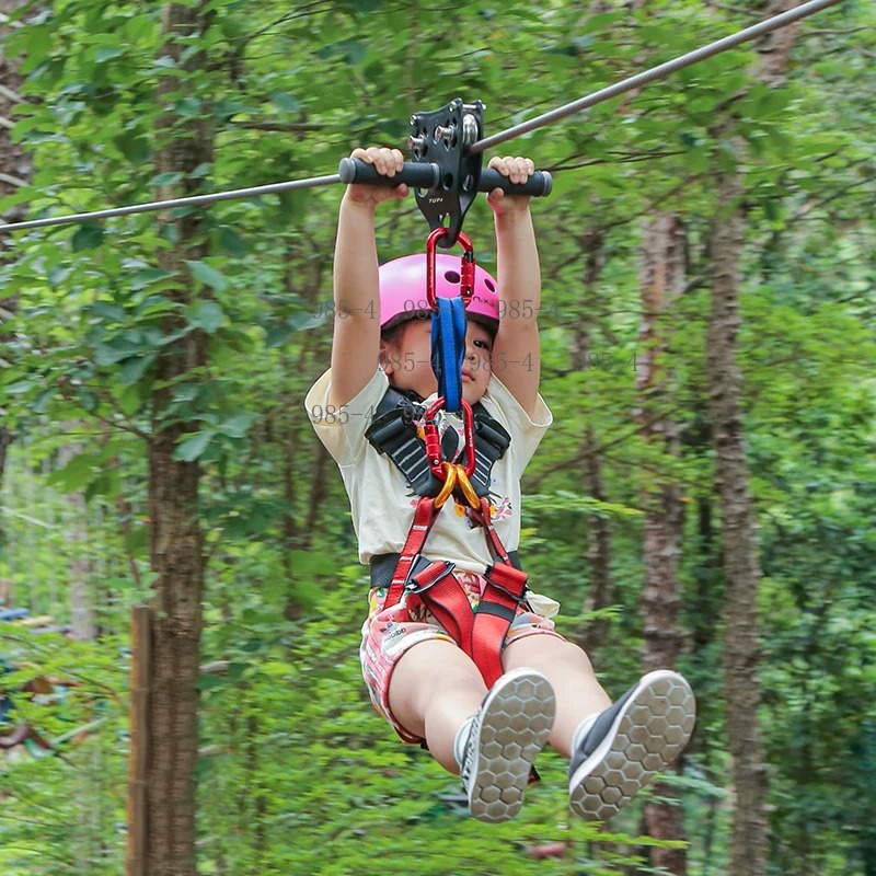 Kinder-Seilrutsche-Set mit Gri – Kids Outdoor Zipline Bewertung und Preis
