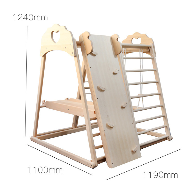 Dschungelgym für Kinder, Überg – Kids Outdoor Jungle Gym With Slide Bewertung und Preis