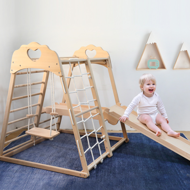 Dschungelgym für Kinder, Überg – Kids Outdoor Jungle Gym With Slide Bewertung und Preis