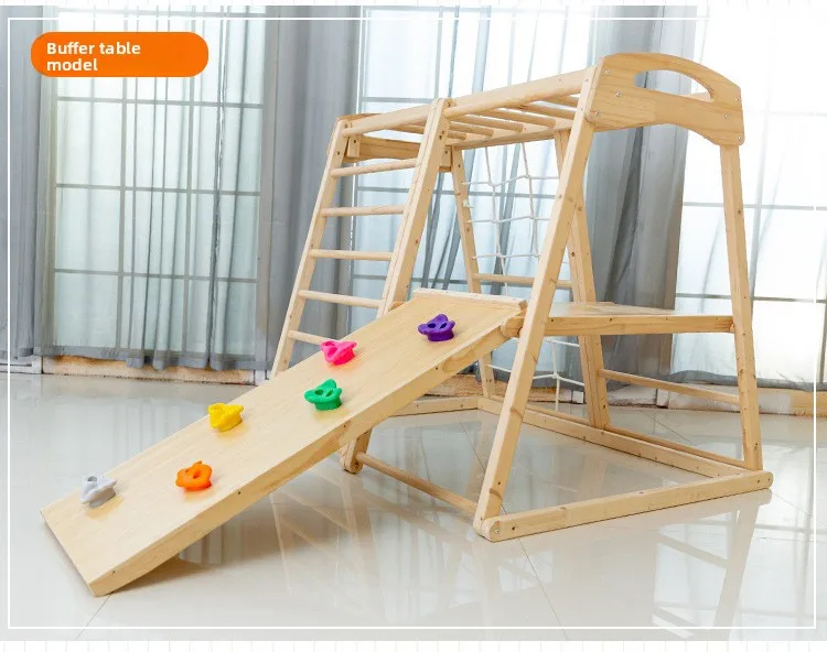Klettergerüst für Kinder, Outd – Kids Outdoor Jungle Gym With Slide Bewertung und Preis