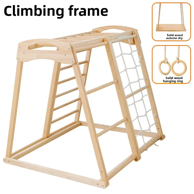 Klettergerüst für Kinder, Outd – Kids Outdoor Jungle Gym With Slide Bewertung und Preis