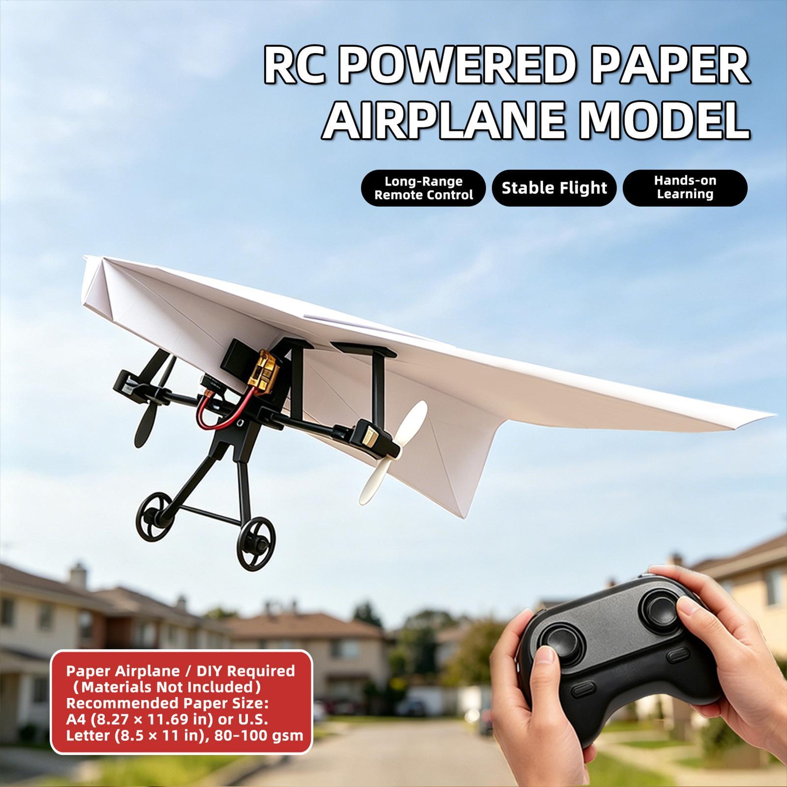 DIY RC Papierflugzeug-Bausatz  – Kids Outdoor Exercise Equipment Bewertung und Preis