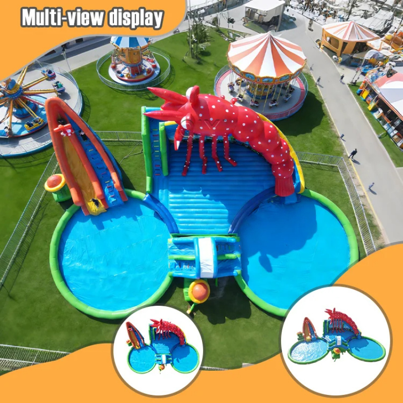 Hochwertige Kommerzielle PVC A – Kids Outdoor Water Bewertung und Preis