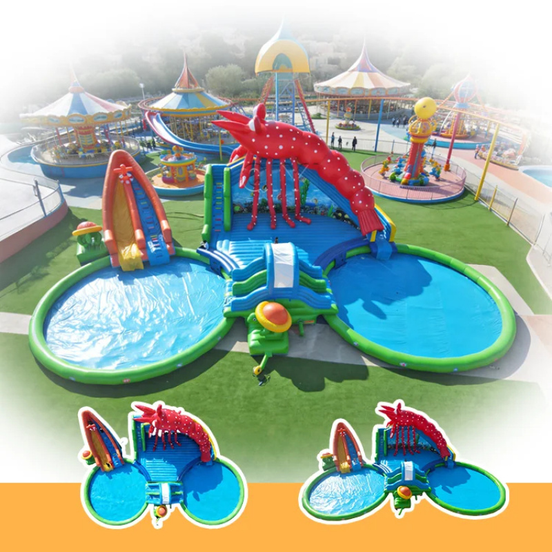 Hochwertige Kommerzielle PVC A – Kids Outdoor Water Bewertung und Preis