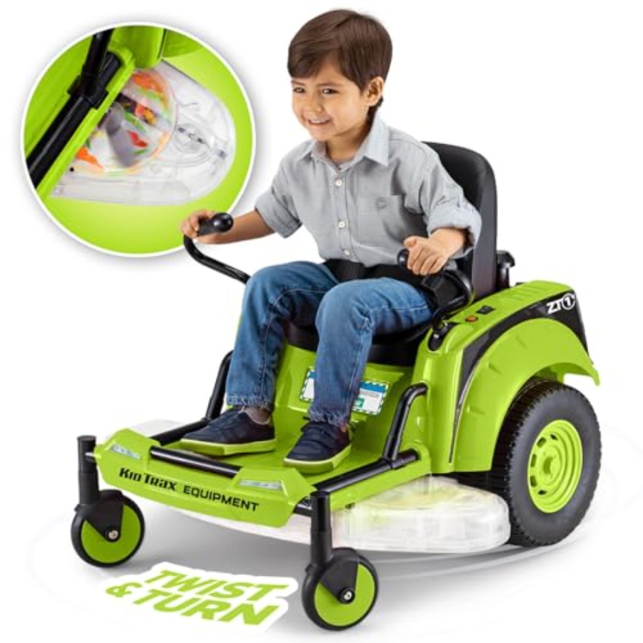 Kid Trax 12V Zero-Turn Rasenmä – Kids Outdoor Lawn Mower Bewertung und Preis