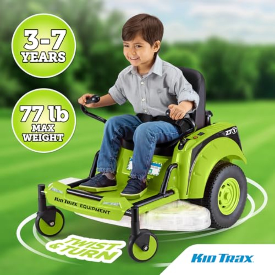 Kid Trax 12V Zero-Turn Rasenmä – Kids Outdoor Lawn Mower Bewertung und Preis