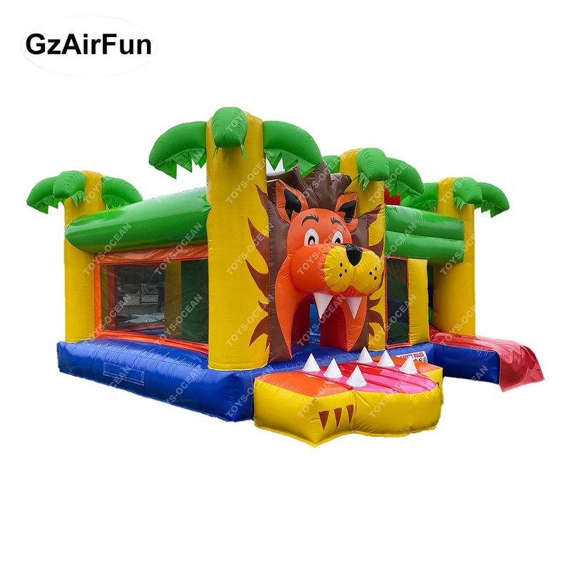 Maßgefertigte Kommerzielle Out – Kids Outdoor House With Slide Bewertung und Preis
