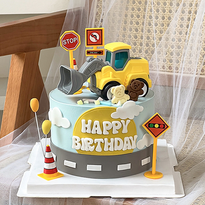 Bau Kuchen Topper Geburtstag K – Kids Outdoor Excavator Bewertung und Preis