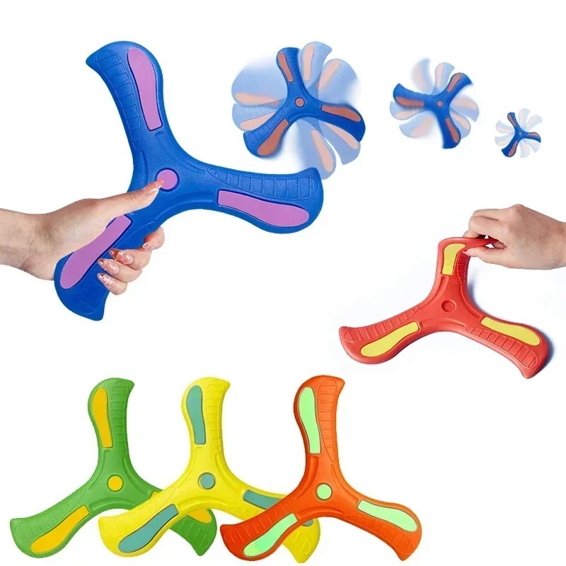 Kinder Bumerang Weiche Drei-bl – Kids Outdoor Gifts Bewertung und Preis
