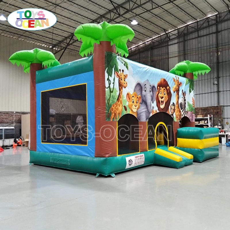 Aufblasbare Hüpfburg mit Rutsc – Kids Outdoor House With Slide Bewertung und Preis