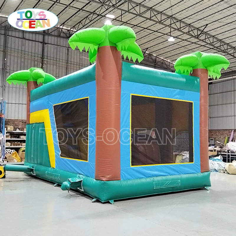 Aufblasbare Hüpfburg mit Rutsc – Kids Outdoor House With Slide Bewertung und Preis
